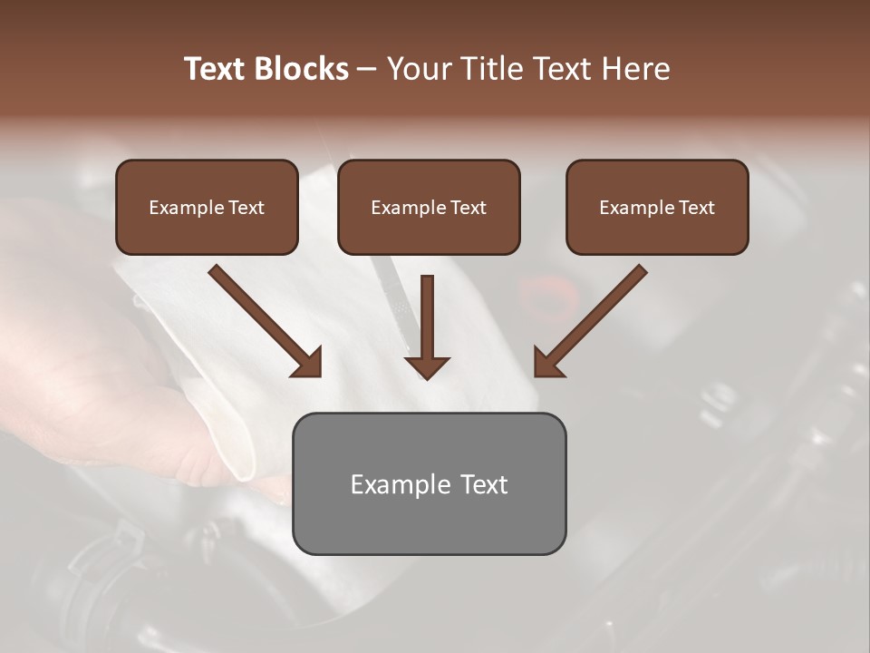 A Person Holding A Piece Of Paper With A Needle In It PowerPoint Template