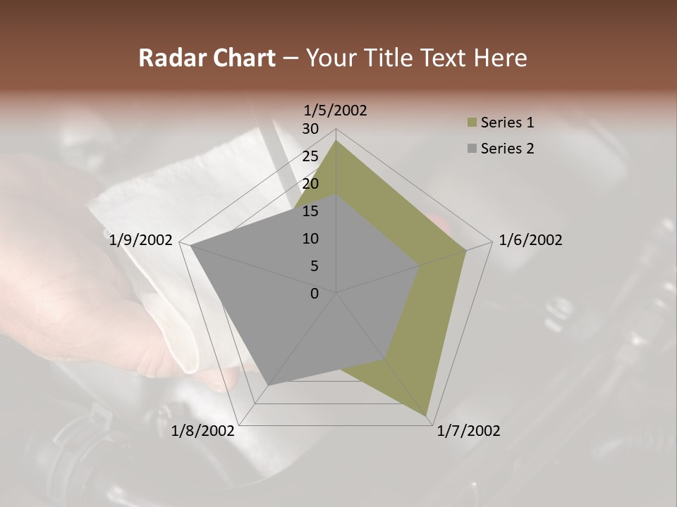 A Person Holding A Piece Of Paper With A Needle In It PowerPoint Template