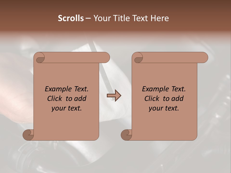 A Person Holding A Piece Of Paper With A Needle In It PowerPoint Template