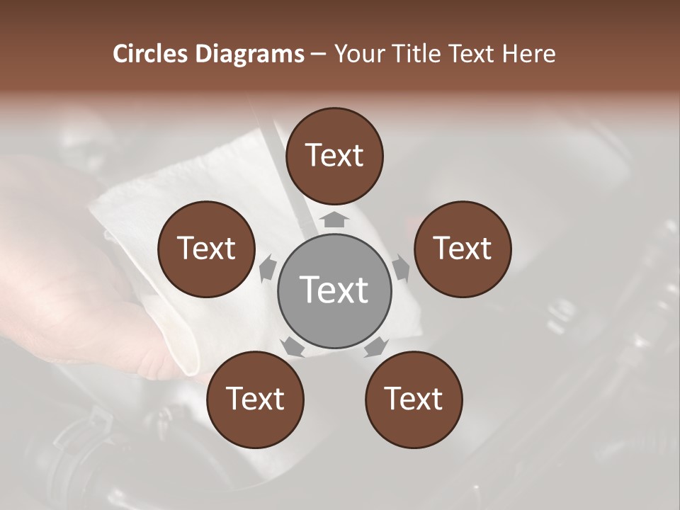 A Person Holding A Piece Of Paper With A Needle In It PowerPoint Template