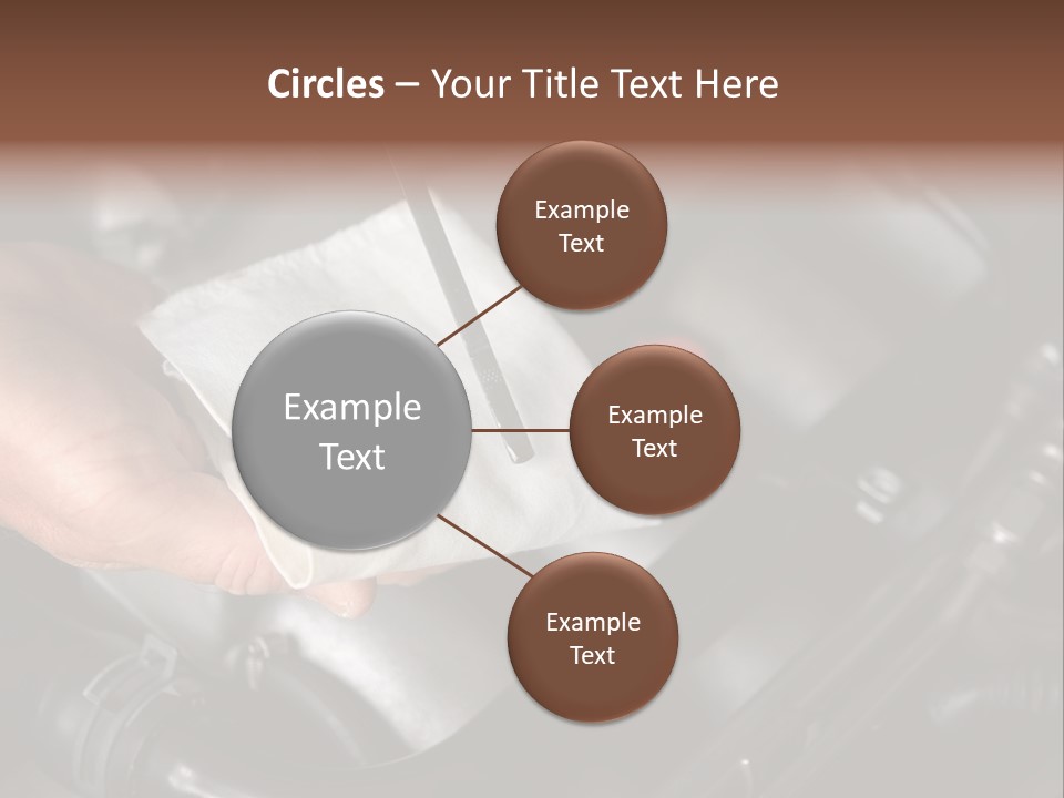 A Person Holding A Piece Of Paper With A Needle In It PowerPoint Template