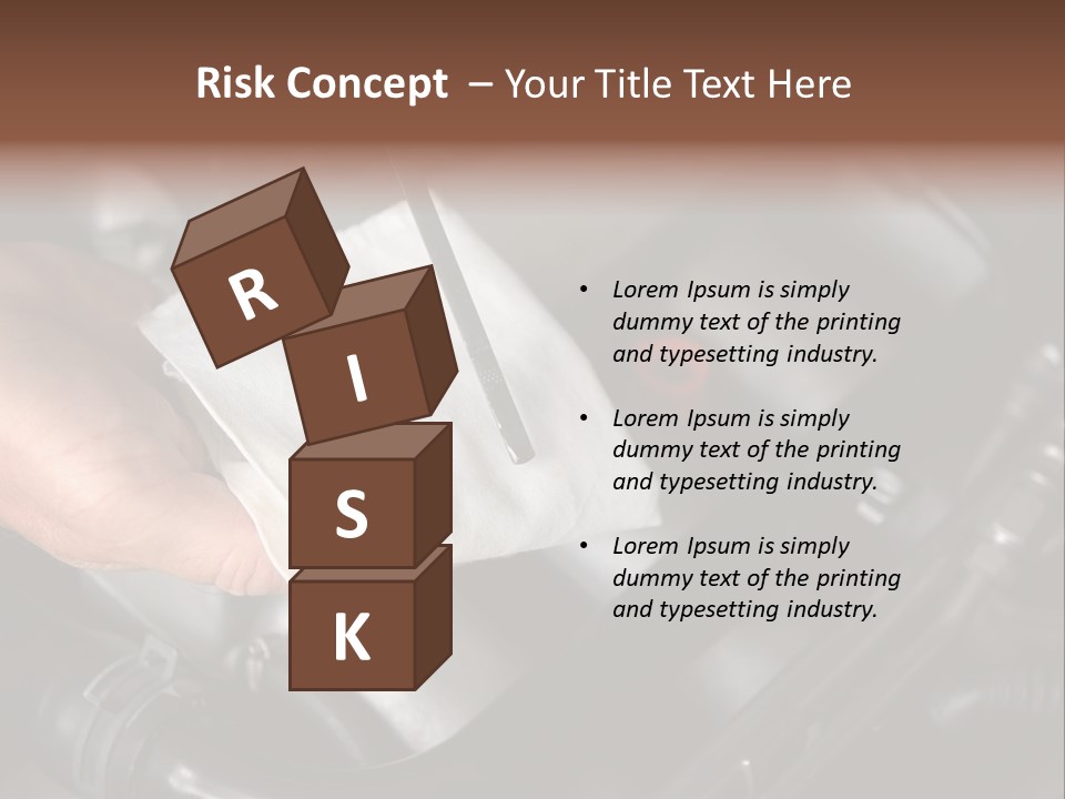 A Person Holding A Piece Of Paper With A Needle In It PowerPoint Template