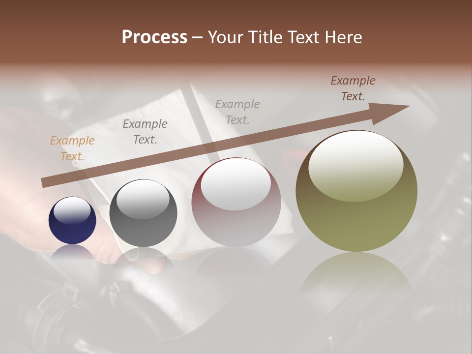 A Person Holding A Piece Of Paper With A Needle In It PowerPoint Template