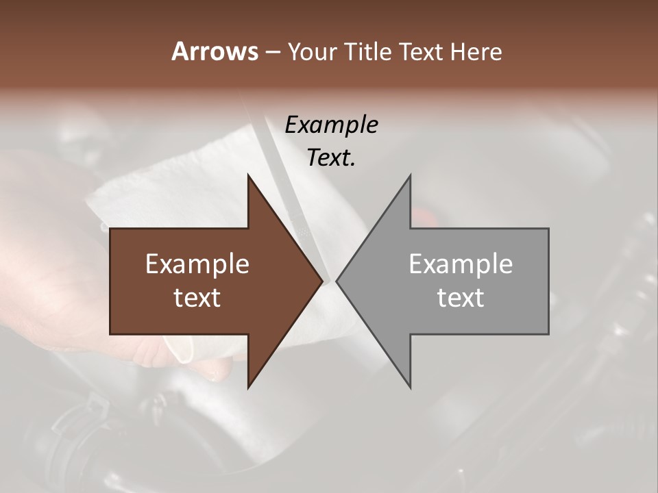 A Person Holding A Piece Of Paper With A Needle In It PowerPoint Template