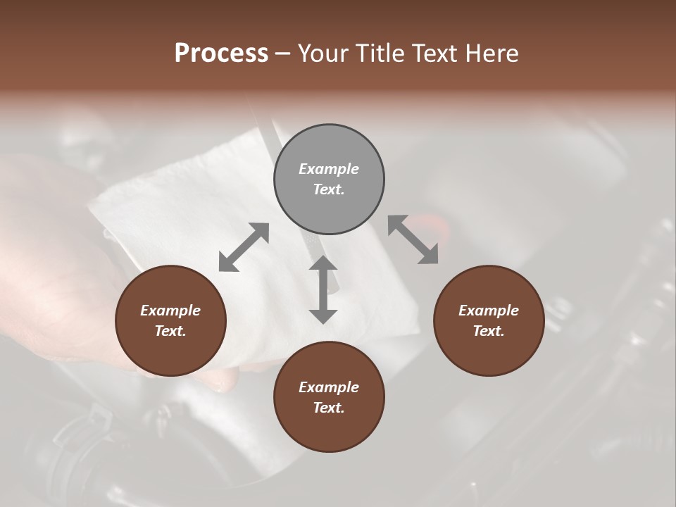 A Person Holding A Piece Of Paper With A Needle In It PowerPoint Template