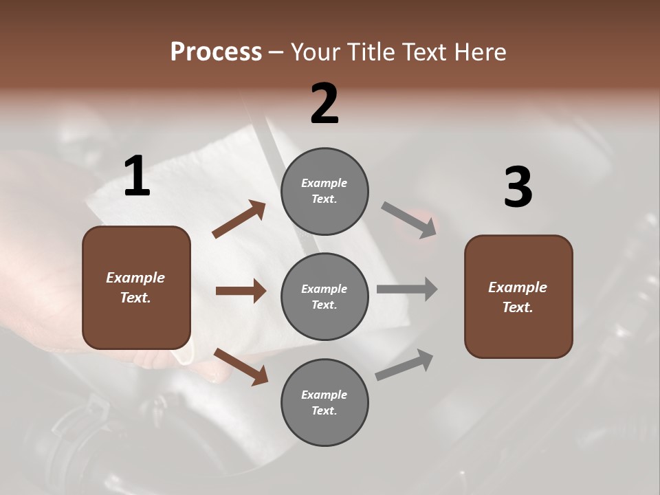 A Person Holding A Piece Of Paper With A Needle In It PowerPoint Template