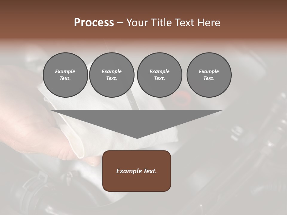 A Person Holding A Piece Of Paper With A Needle In It PowerPoint Template