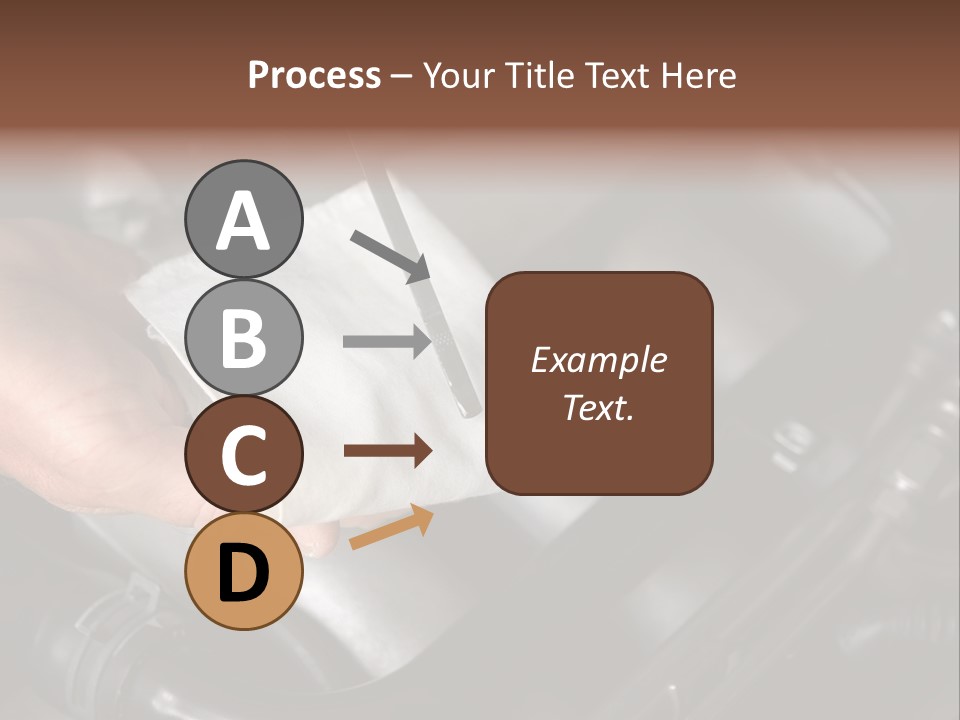 A Person Holding A Piece Of Paper With A Needle In It PowerPoint Template