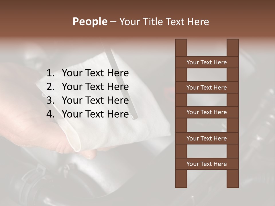 A Person Holding A Piece Of Paper With A Needle In It PowerPoint Template