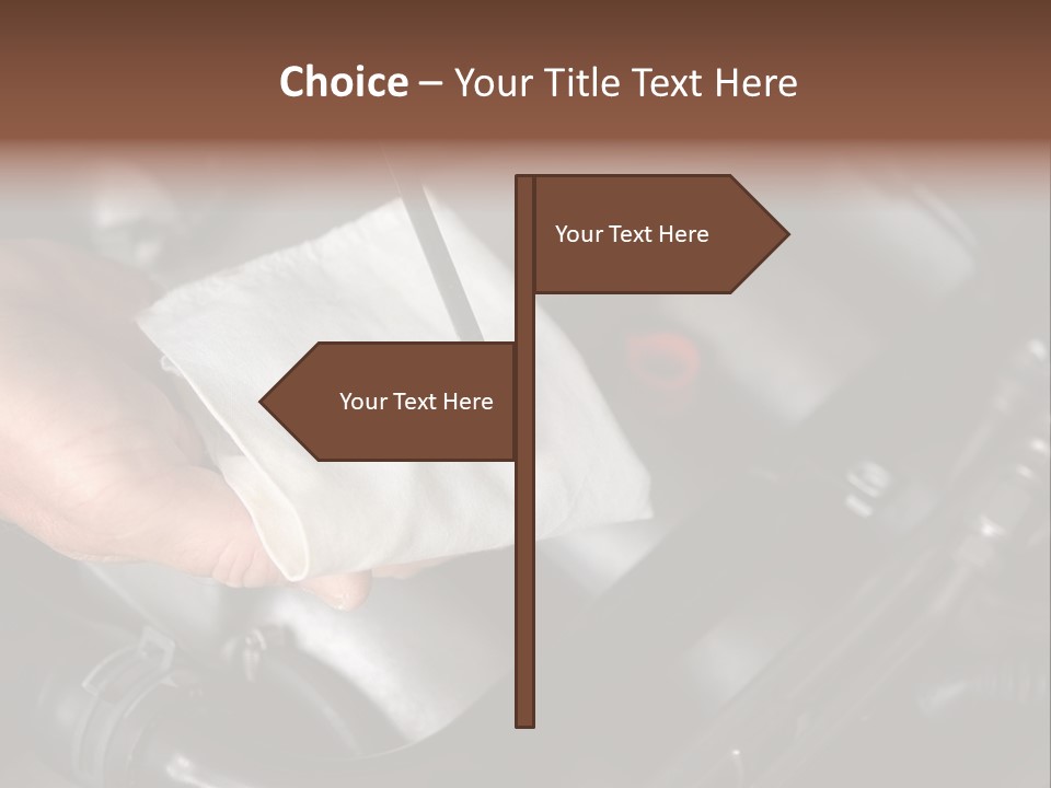 A Person Holding A Piece Of Paper With A Needle In It PowerPoint Template