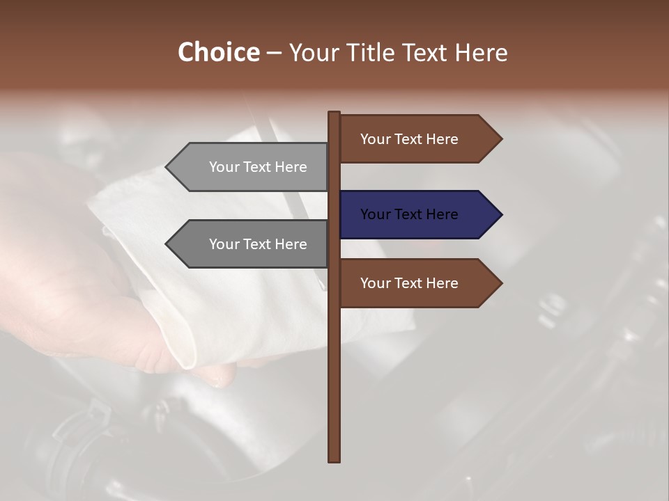 A Person Holding A Piece Of Paper With A Needle In It PowerPoint Template