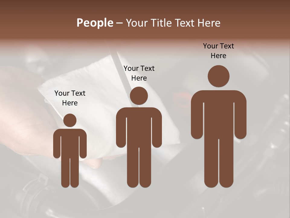 A Person Holding A Piece Of Paper With A Needle In It PowerPoint Template