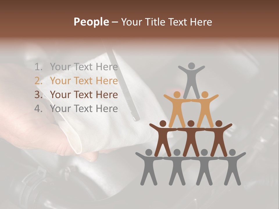 A Person Holding A Piece Of Paper With A Needle In It PowerPoint Template