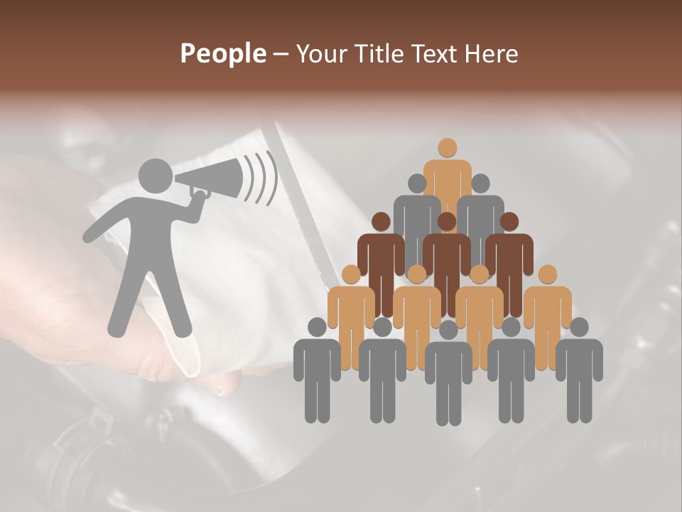 A Person Holding A Piece Of Paper With A Needle In It PowerPoint Template