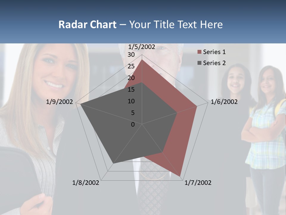 A Group Of People Standing In Front Of A Building PowerPoint Template