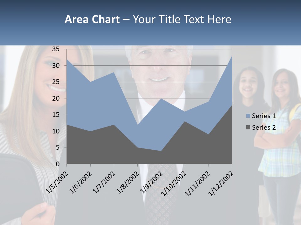 A Group Of People Standing In Front Of A Building PowerPoint Template