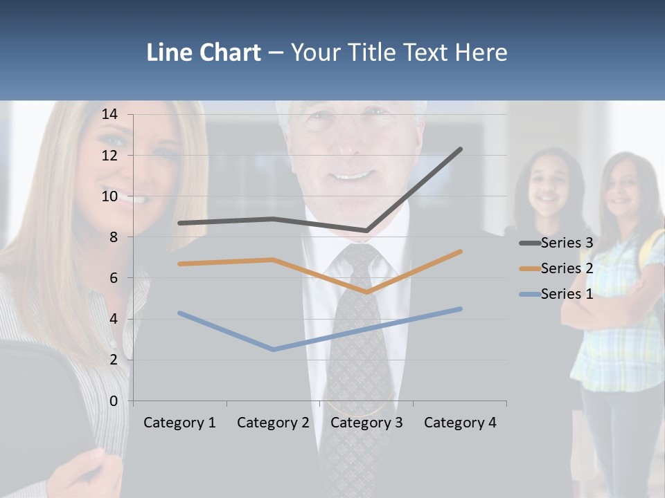 A Group Of People Standing In Front Of A Building PowerPoint Template