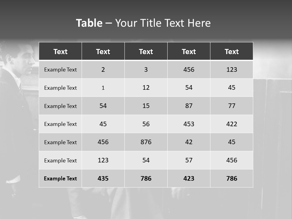 A Man Handing A Trophy To A Little Boy PowerPoint Template