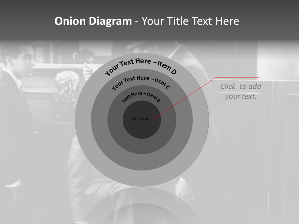 A Man Handing A Trophy To A Little Boy PowerPoint Template