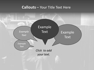 A Man Handing A Trophy To A Little Boy PowerPoint Template