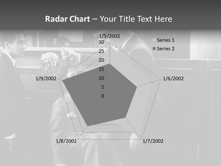 A Man Handing A Trophy To A Little Boy PowerPoint Template