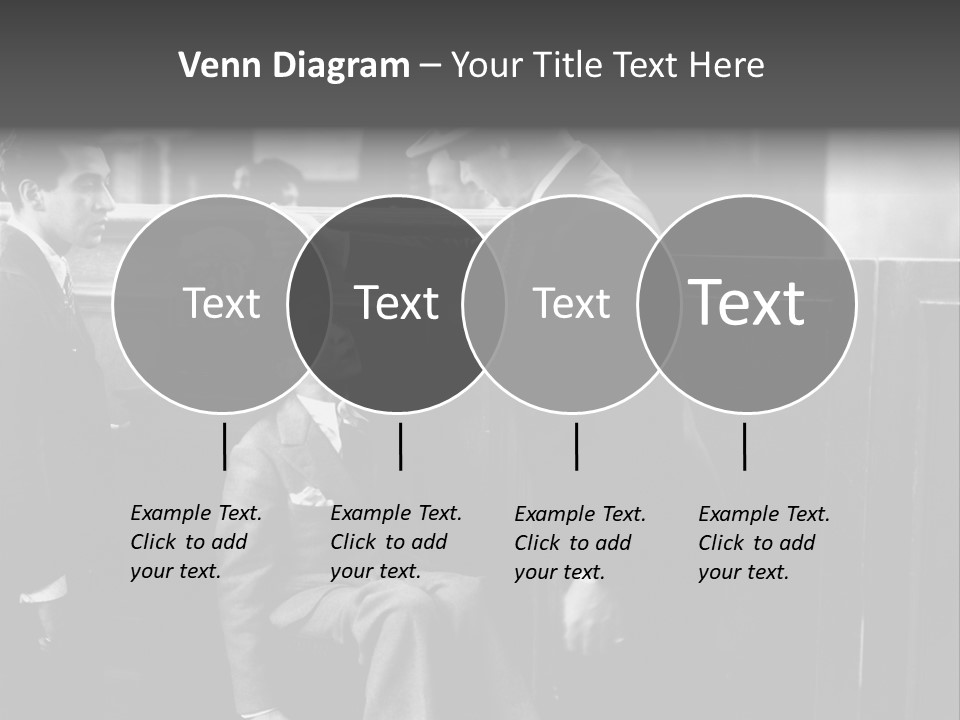 A Man Handing A Trophy To A Little Boy PowerPoint Template