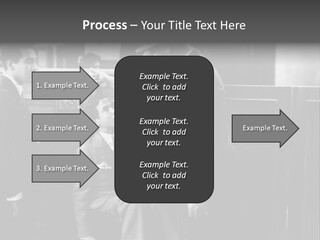 A Man Handing A Trophy To A Little Boy PowerPoint Template