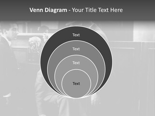 A Man Handing A Trophy To A Little Boy PowerPoint Template