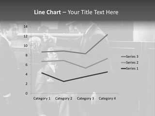 A Man Handing A Trophy To A Little Boy PowerPoint Template