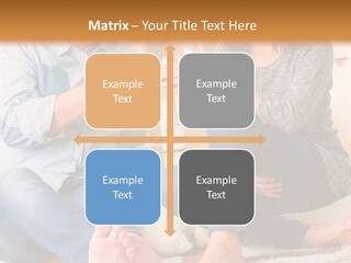 A Man And A Woman Sitting On The Floor With Boxes In The Background PowerPoint Template