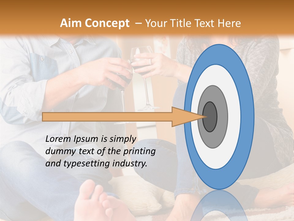 A Man And A Woman Sitting On The Floor With Boxes In The Background PowerPoint Template