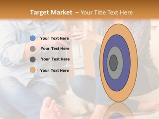 A Man And A Woman Sitting On The Floor With Boxes In The Background PowerPoint Template