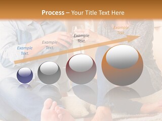 A Man And A Woman Sitting On The Floor With Boxes In The Background PowerPoint Template