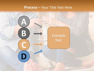 A Man And A Woman Sitting On The Floor With Boxes In The Background PowerPoint Template