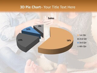 A Man And A Woman Sitting On The Floor With Boxes In The Background PowerPoint Template