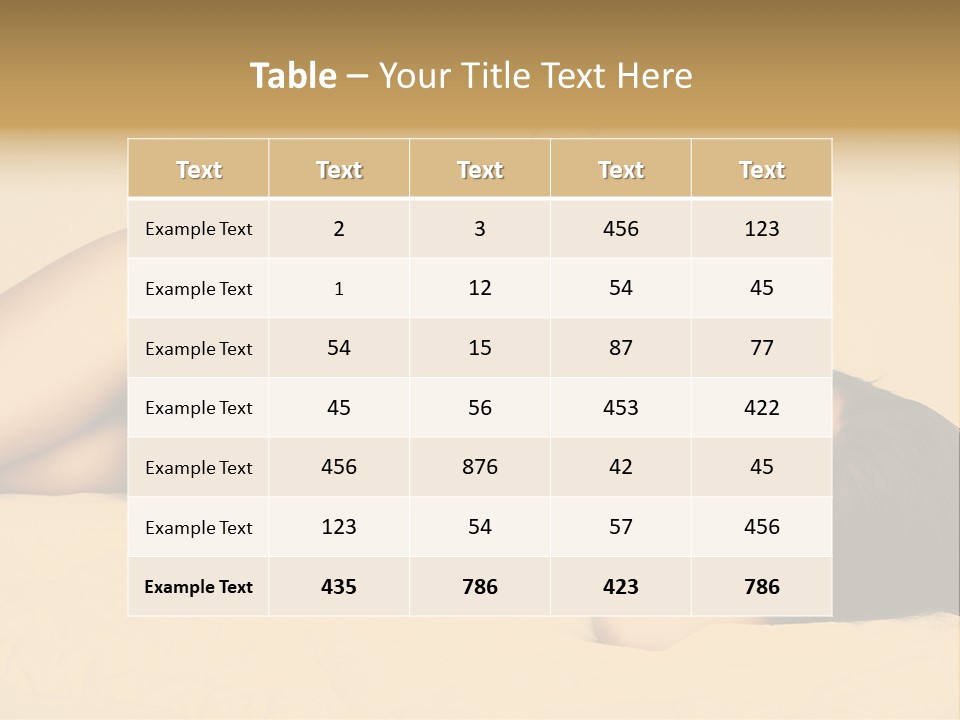 A Woman In Lingerie Smoking A Cigarette PowerPoint Template