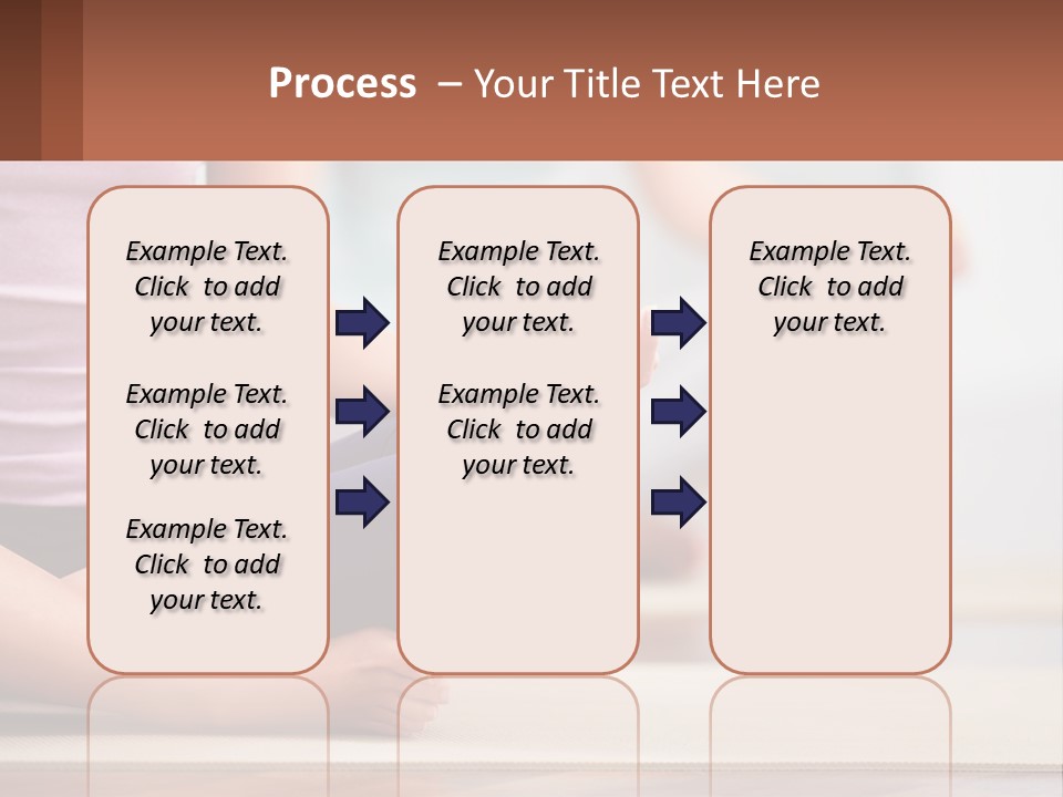 A Woman Sitting In A Yoga Position With Her Hands In The Air PowerPoint Template