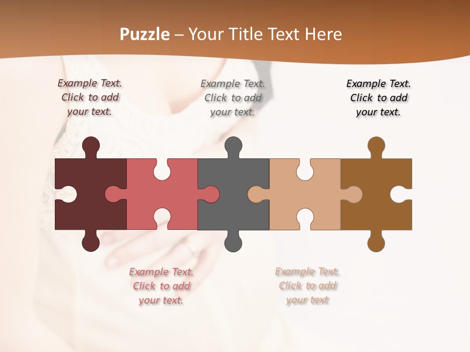 A Pregnant Woman Sitting Down With Her Stomach Exposed PowerPoint Template