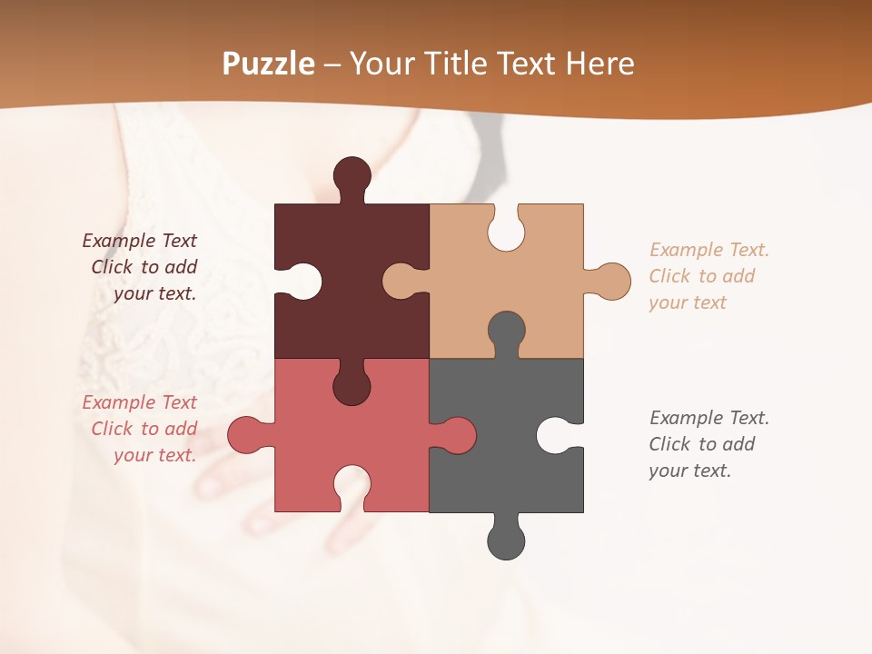 A Pregnant Woman Sitting Down With Her Stomach Exposed PowerPoint Template