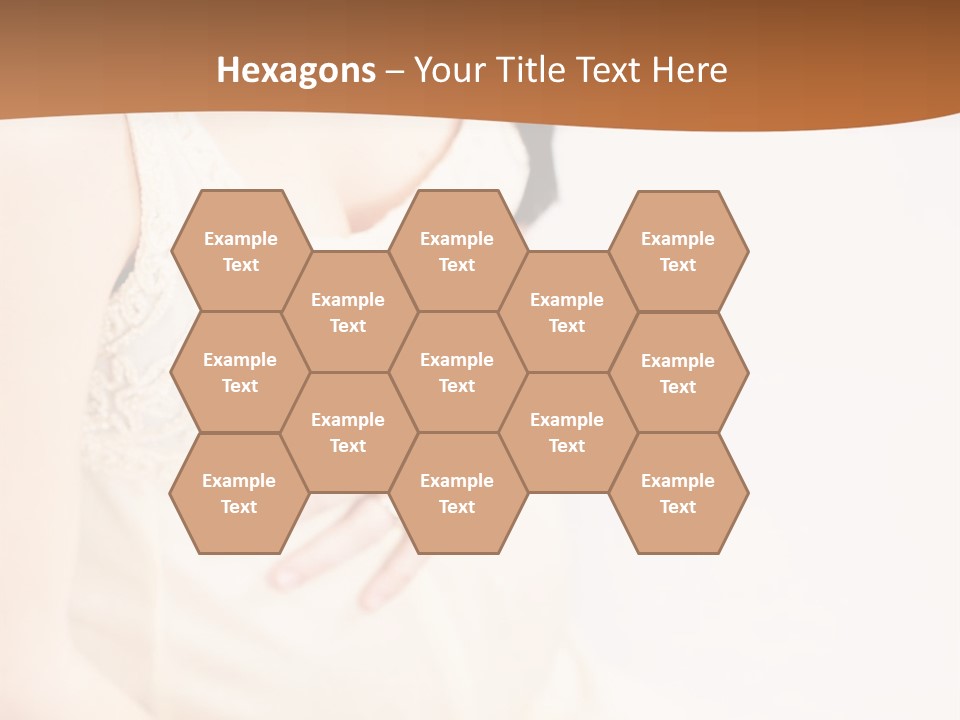 A Pregnant Woman Sitting Down With Her Stomach Exposed PowerPoint Template