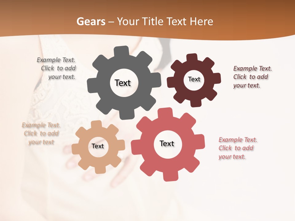 A Pregnant Woman Sitting Down With Her Stomach Exposed PowerPoint Template