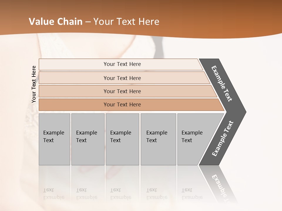 A Pregnant Woman Sitting Down With Her Stomach Exposed PowerPoint Template