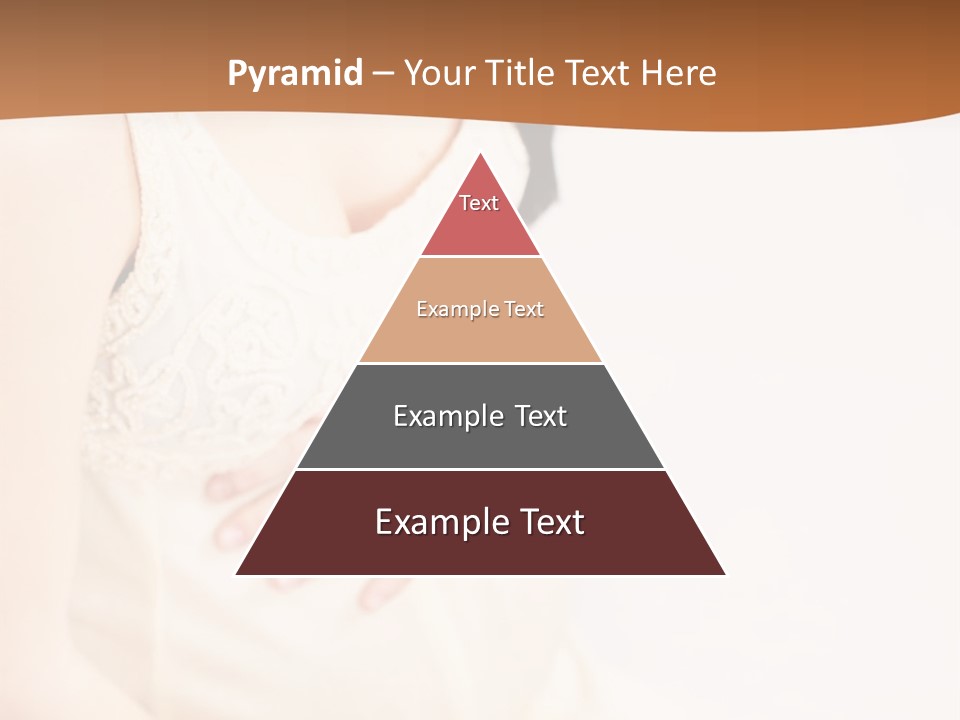 A Pregnant Woman Sitting Down With Her Stomach Exposed PowerPoint Template