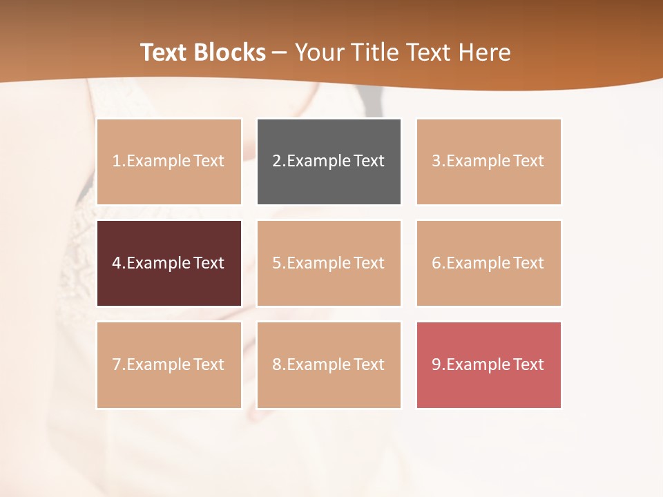 A Pregnant Woman Sitting Down With Her Stomach Exposed PowerPoint Template