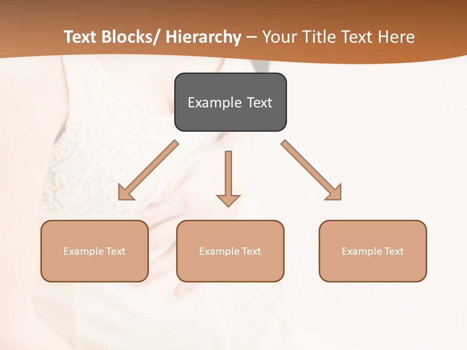A Pregnant Woman Sitting Down With Her Stomach Exposed PowerPoint Template
