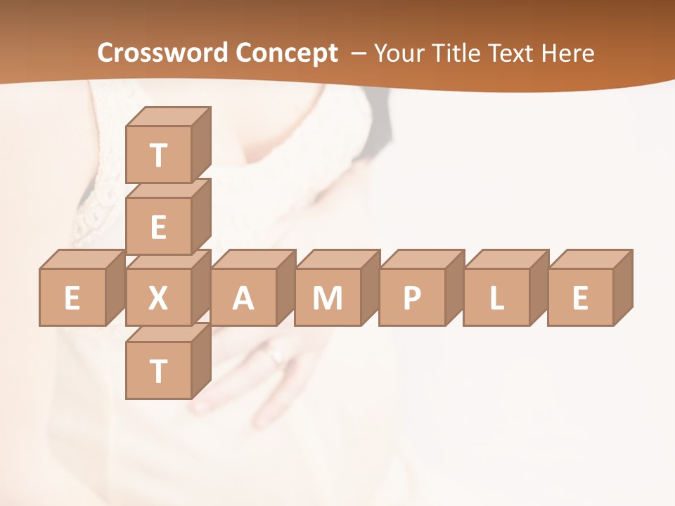 A Pregnant Woman Sitting Down With Her Stomach Exposed PowerPoint Template