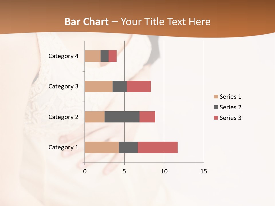 A Pregnant Woman Sitting Down With Her Stomach Exposed PowerPoint Template