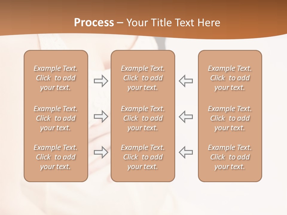 A Pregnant Woman Sitting Down With Her Stomach Exposed PowerPoint Template