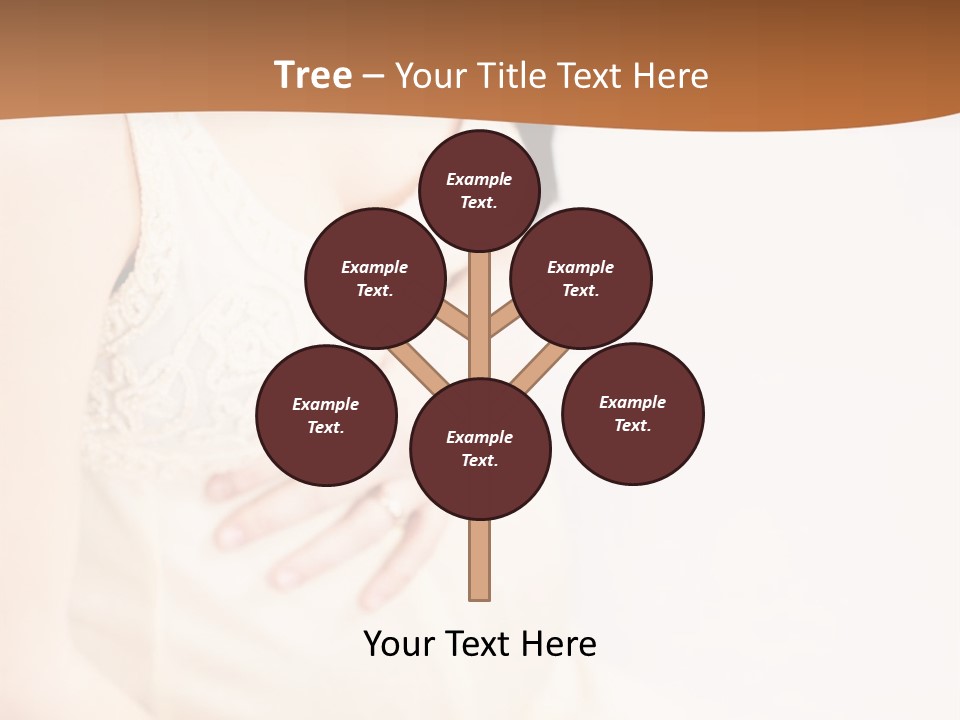 A Pregnant Woman Sitting Down With Her Stomach Exposed PowerPoint Template