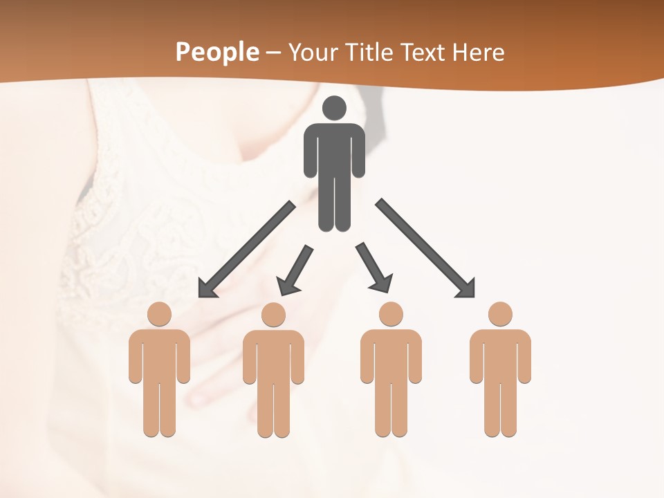 A Pregnant Woman Sitting Down With Her Stomach Exposed PowerPoint Template